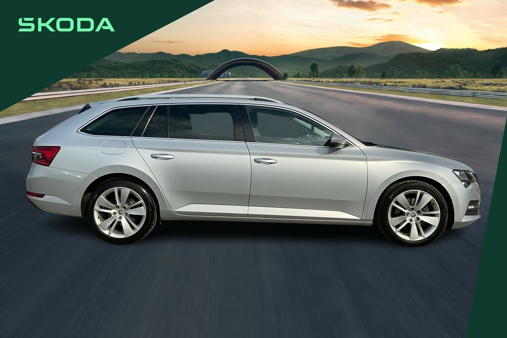 Skoda Superb 2.0 Tdi Cr Se L Dsg Silver #4