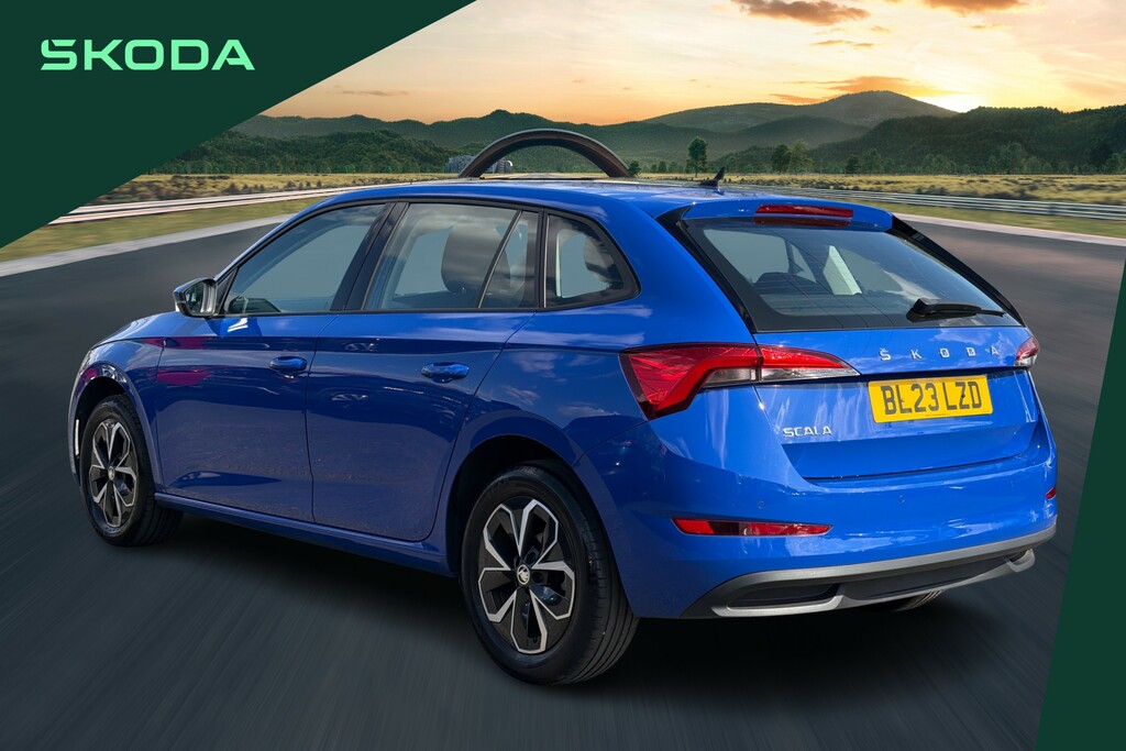 Skoda Scala 1.0 Tsi 95 Se BL23LZD Blue #3