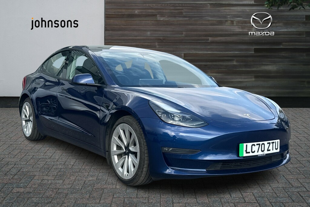 Tesla Model 3 Long Range Awd LC70ZTU Blue