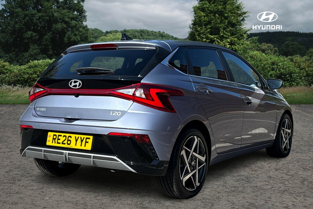 Hyundai I20 1.0T Gdi 90 Tech Line Dct RE26YYF Blue #5