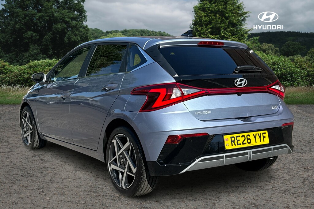 Hyundai I20 1.0T Gdi 90 Tech Line Dct RE26YYF Blue #2