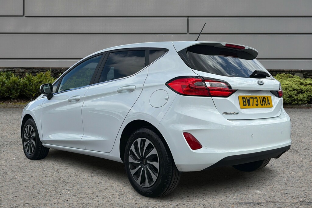 Ford Fiesta 1.0 Ecoboost Titanium BW73URA White #2