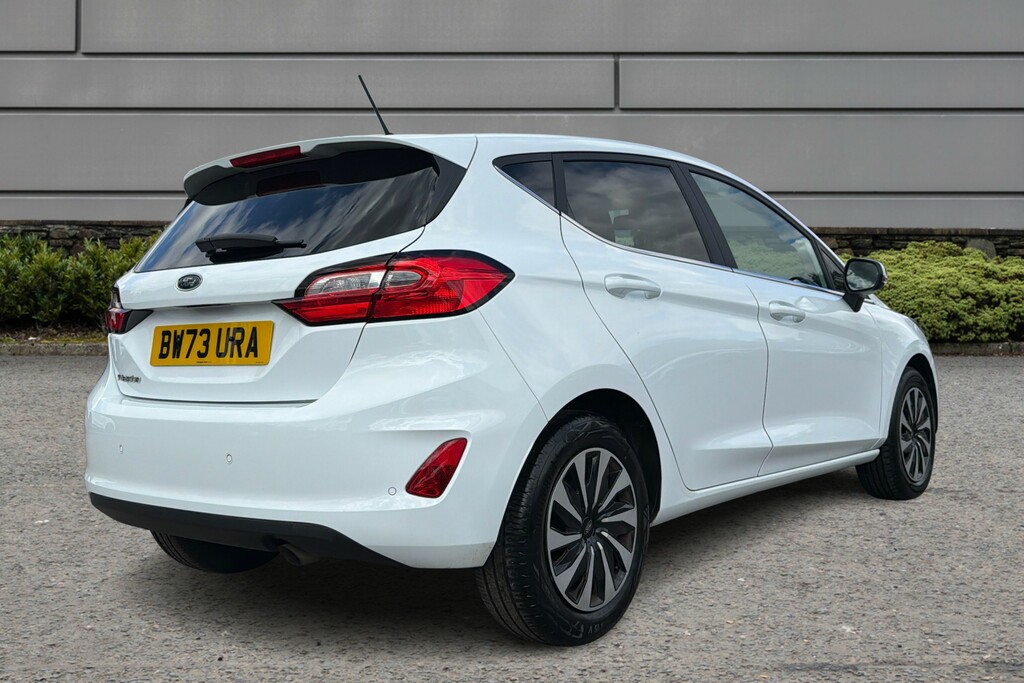 Ford Fiesta 1.0 Ecoboost Titanium BW73URA White #5
