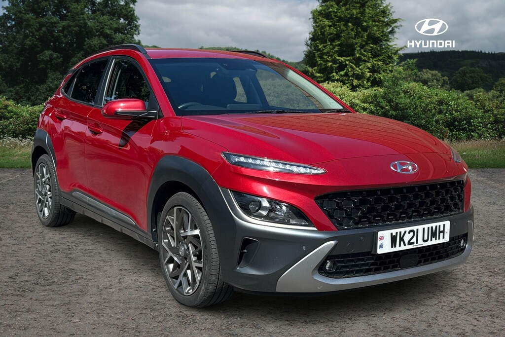 Hyundai Kona 1.6 Gdi Hybrid Premium Dct Red