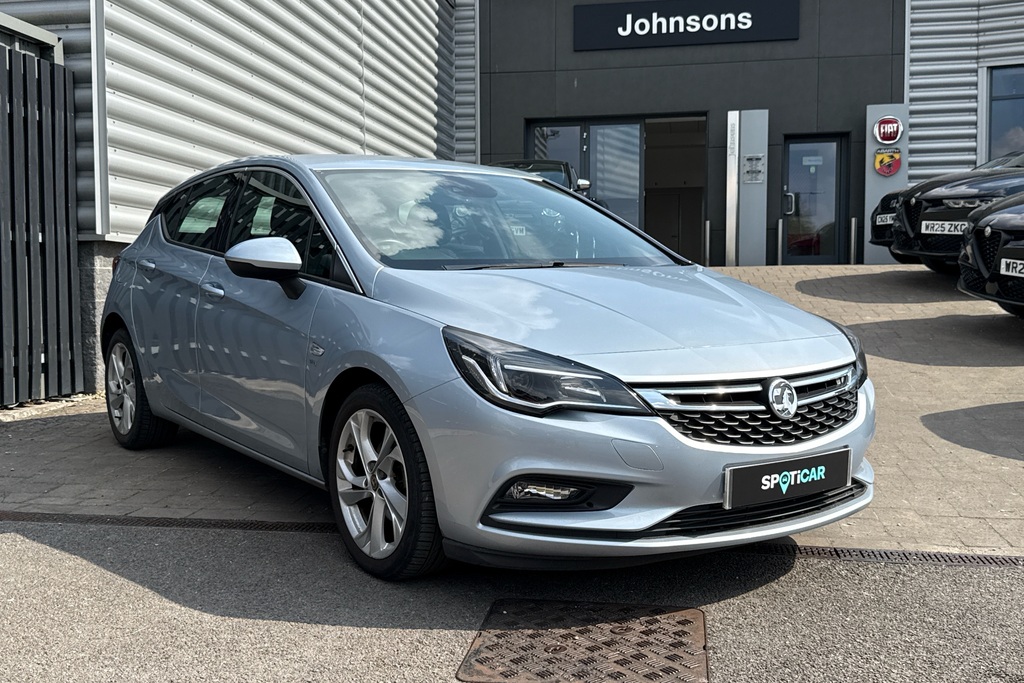 Vauxhall Astra 1.0I Turbo Ecotec Sri Hatchback PL18XYH Silver #3