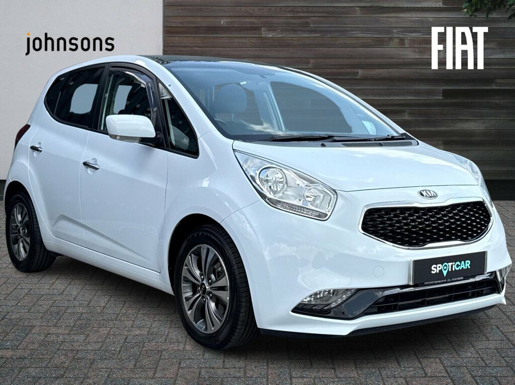 Kia Venga 1.6 4 Mpv Euro 6 123 Bhp White