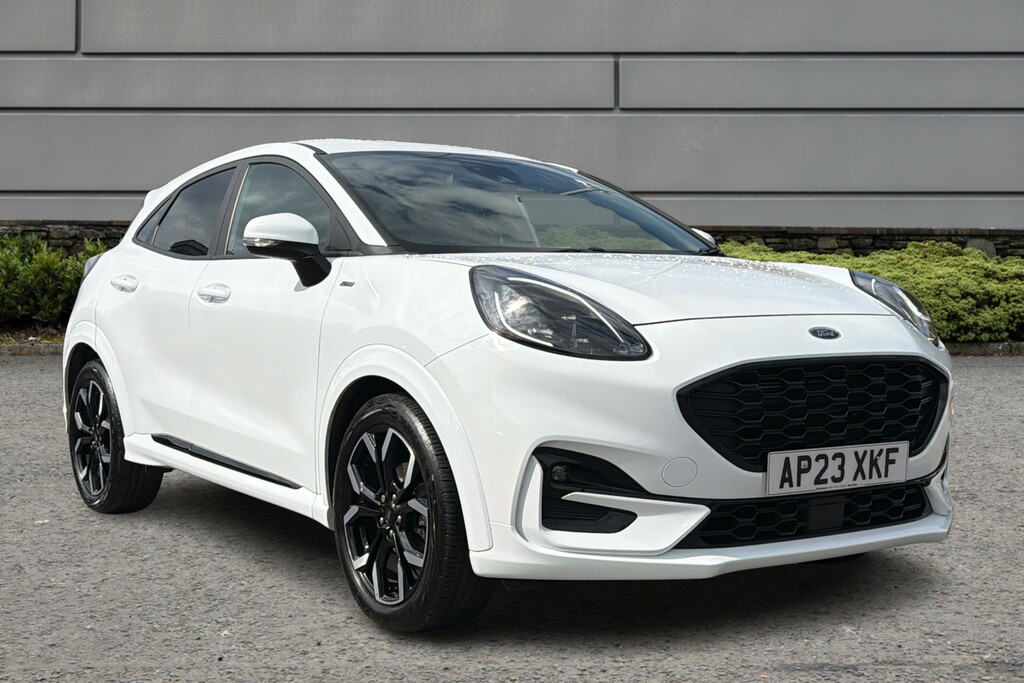 Ford Puma 1.0 Ecoboost Hybrid Mhev 155 St-line X White