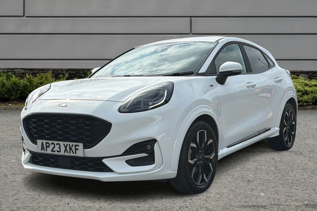 Ford Puma 1.0 Ecoboost Hybrid Mhev 155 St-line X AP23XKF White #5