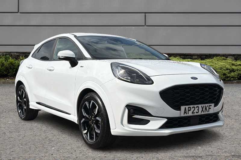 Ford Puma 1.0 Ecoboost Hybrid Mhev 155 St-line X AP23XKF White #2