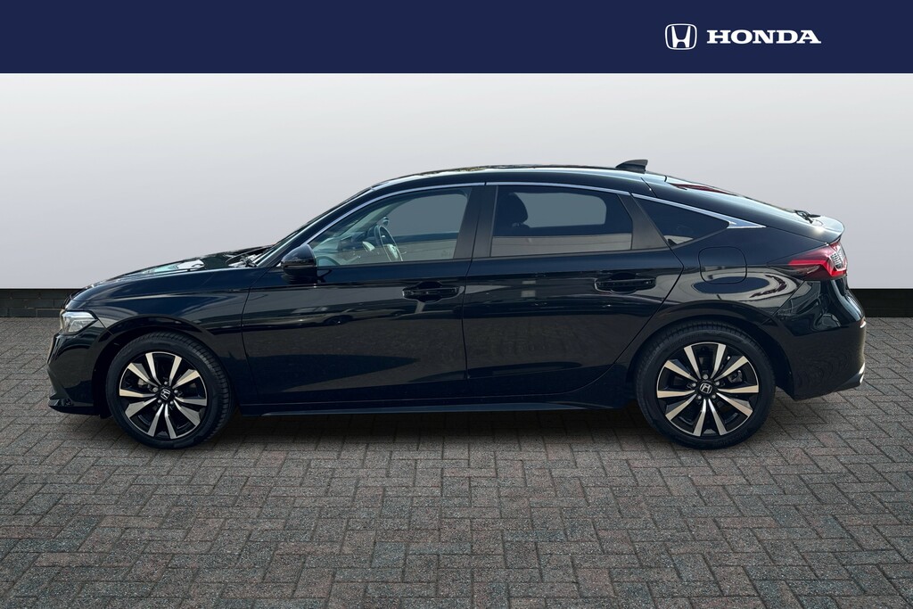 Honda Civic 2.0 Ehev Elegance Cvt Hatchback Black #9