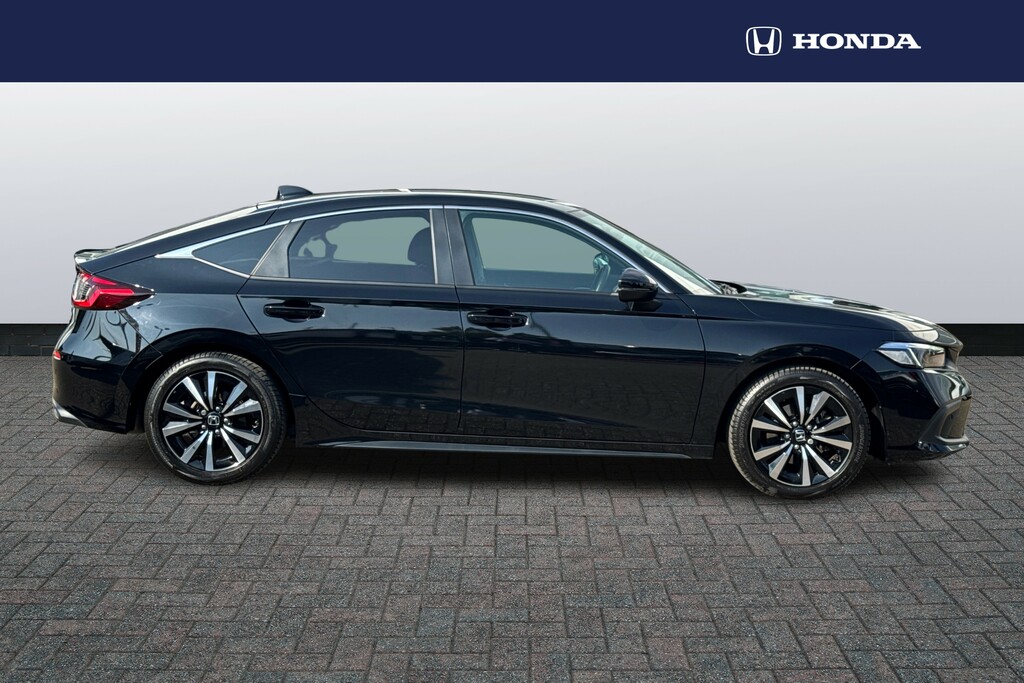 Honda Civic 2.0 Ehev Elegance Cvt Hatchback Black #8