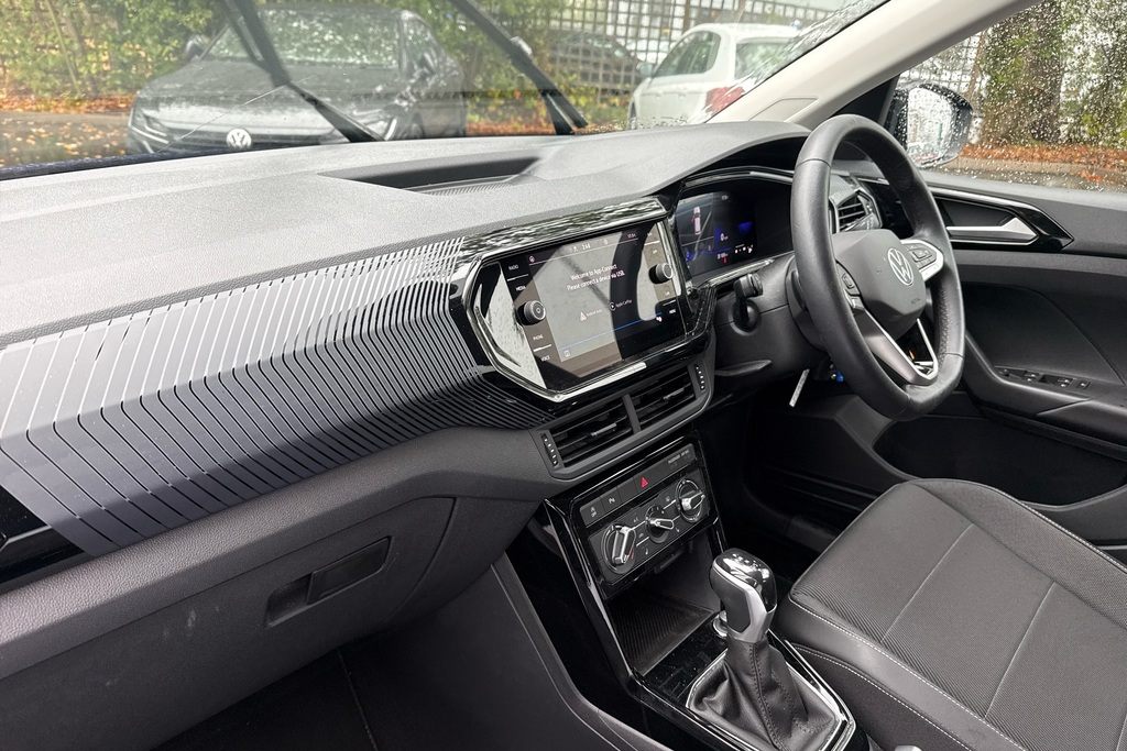 Volkswagen T-Cross 1.0 Tsi 110 Black Edition Dsg Blue #2