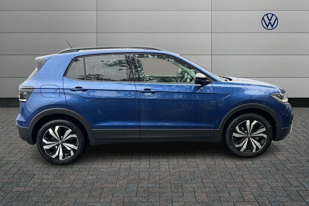 Volkswagen T-Cross 1.0 Tsi 110 Black Edition Dsg Blue #4