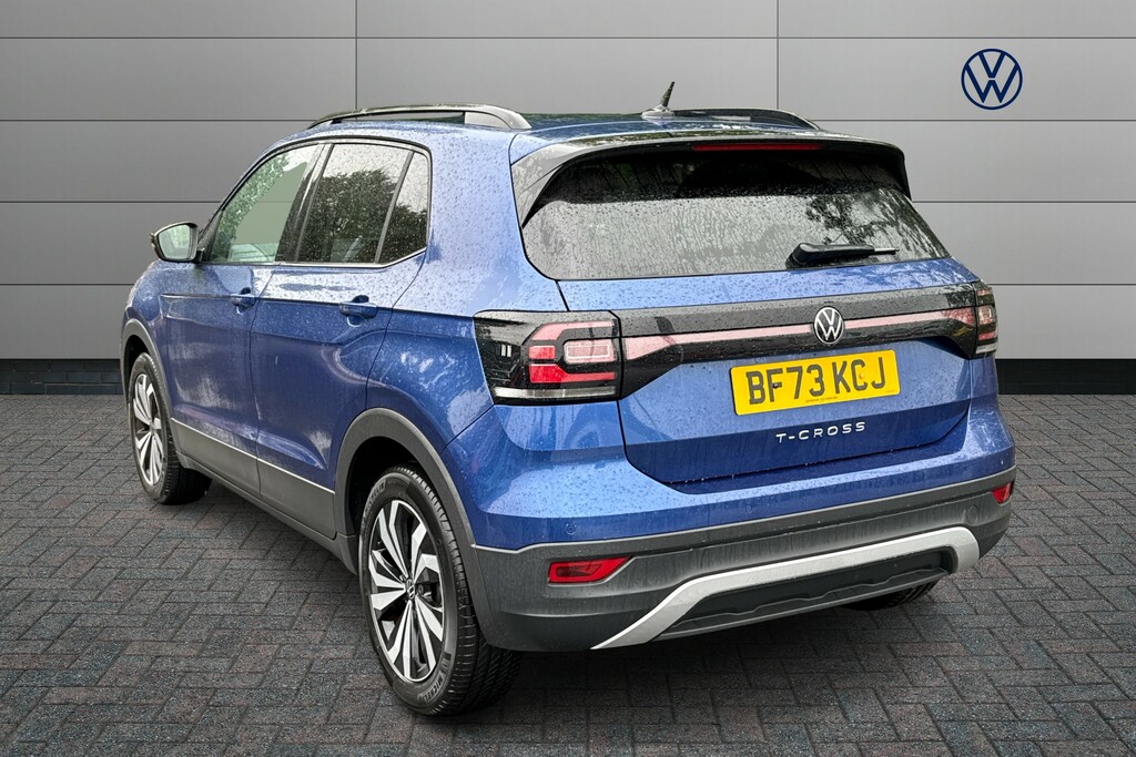 Volkswagen T-Cross 1.0 Tsi 110 Black Edition Dsg Blue #3