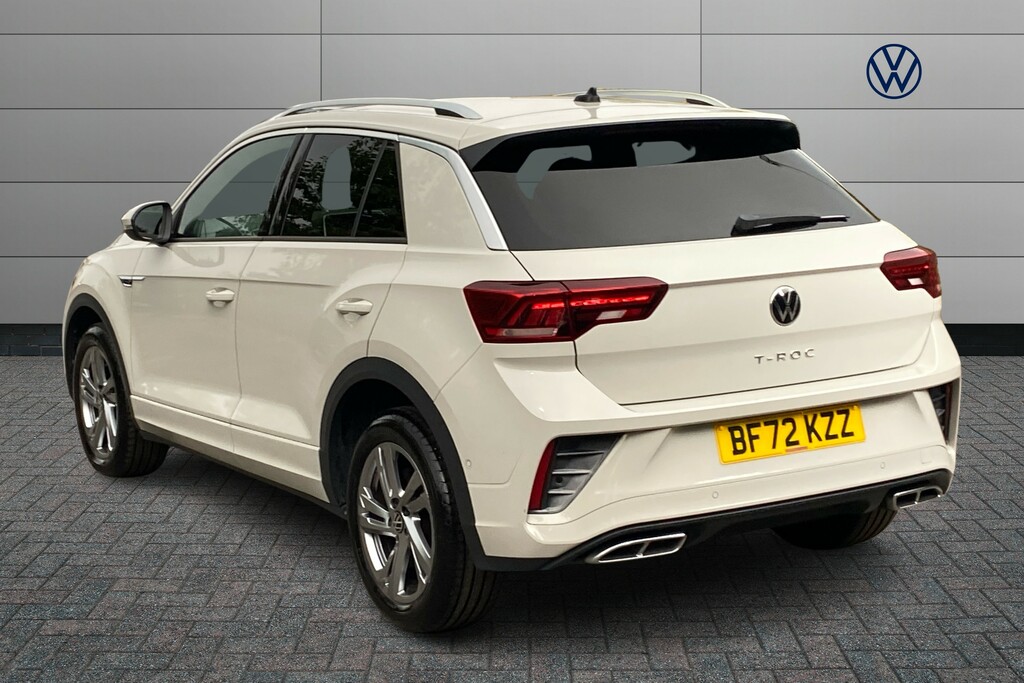 Volkswagen T-Roc 1.5 Tsi R-line Dsg BF72KZZ Grey #3