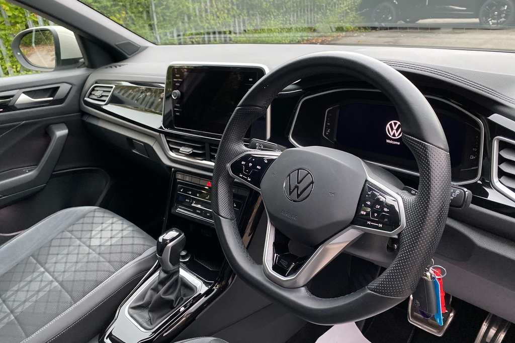 Volkswagen T-Roc 1.5 Tsi R-line Dsg BF72KZZ Grey #6