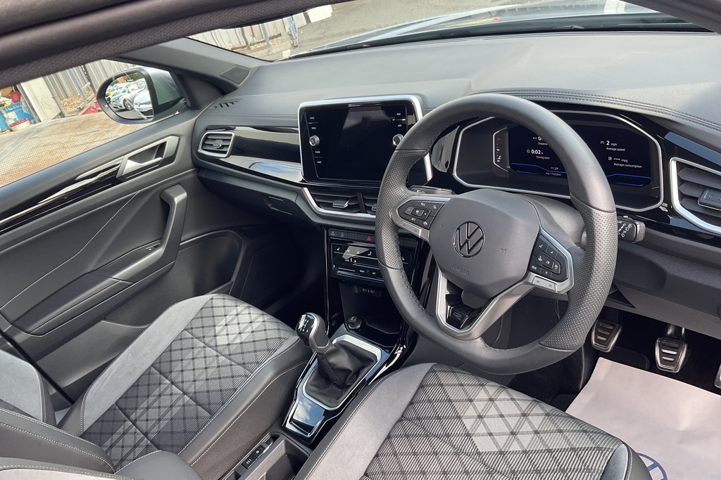 Volkswagen T-Roc 1.5 Tsi R-line GF75XVN Silver #6