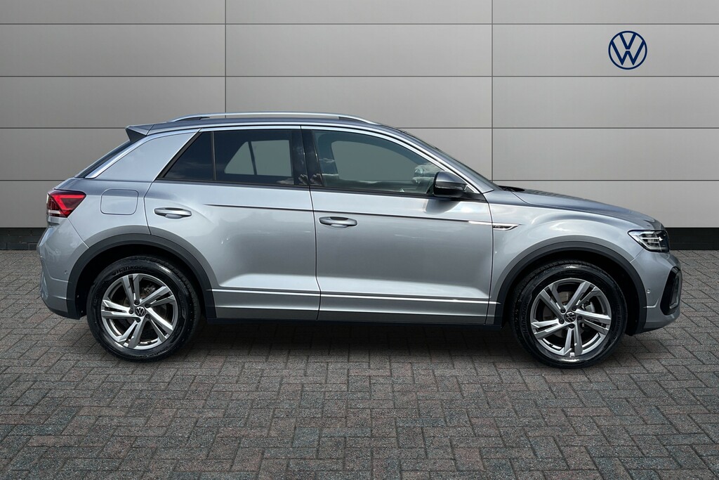 Volkswagen T-Roc 1.5 Tsi R-line GF75XVN Silver #4