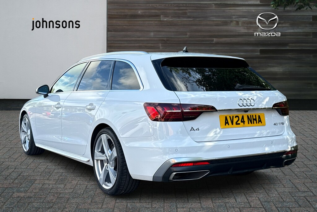 Audi A4 40 Tfsi 204 S Line S Tronic AV24NHA White #2