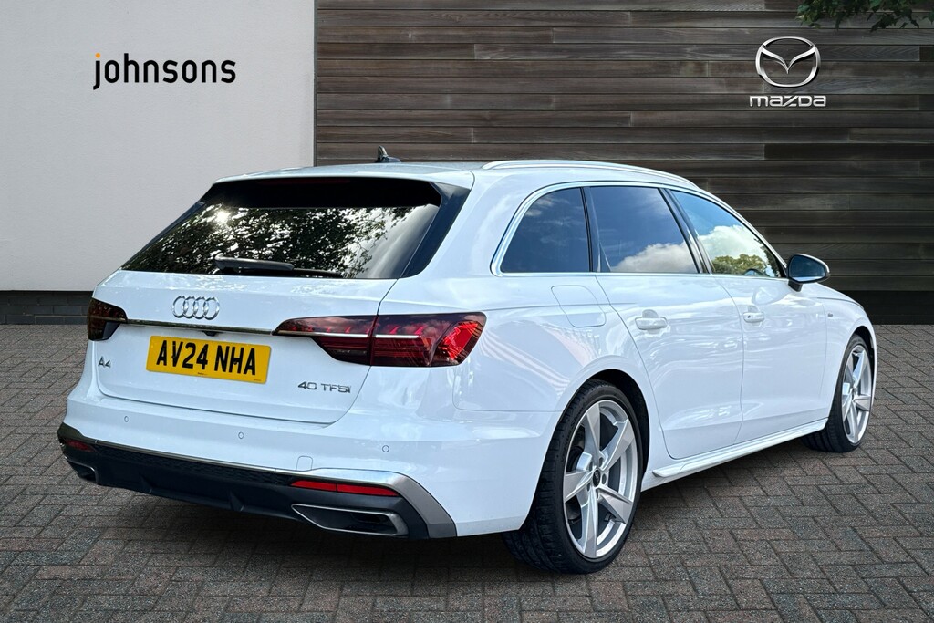 Audi A4 40 Tfsi 204 S Line S Tronic AV24NHA White #5