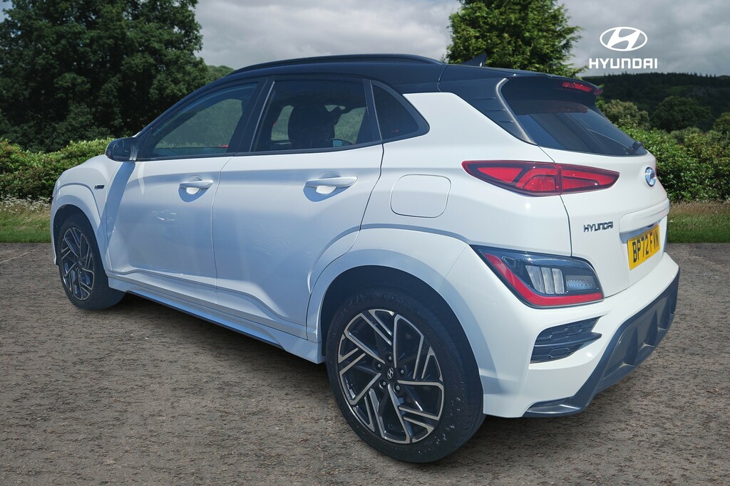 Hyundai Kona T-gdi N Line Mhev White #2