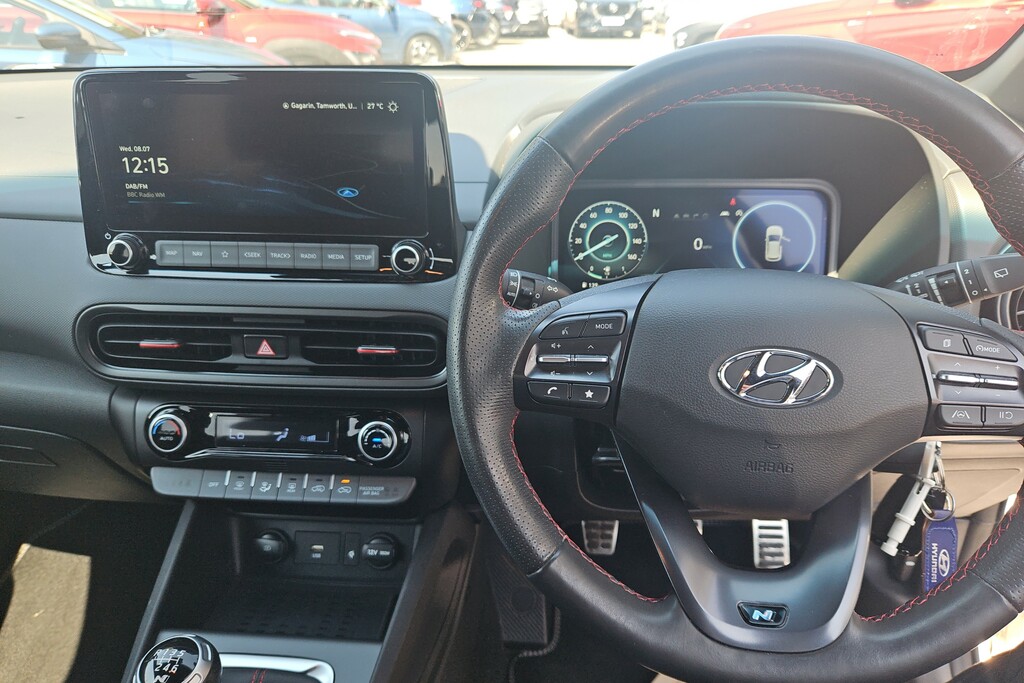 Hyundai Kona T-gdi N Line Mhev White #3