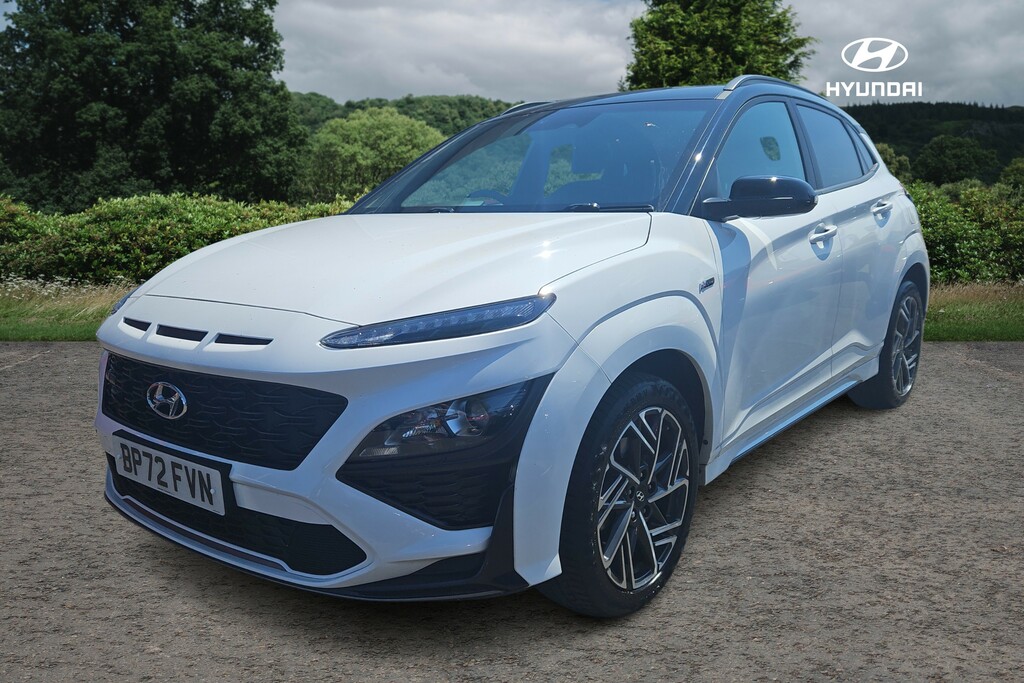 Hyundai Kona T-gdi N Line Mhev White #4
