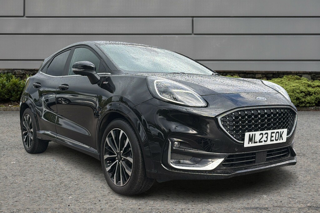 Ford Puma 1.0 Ecoboost Hybrid Mhev St-line Vignale Black