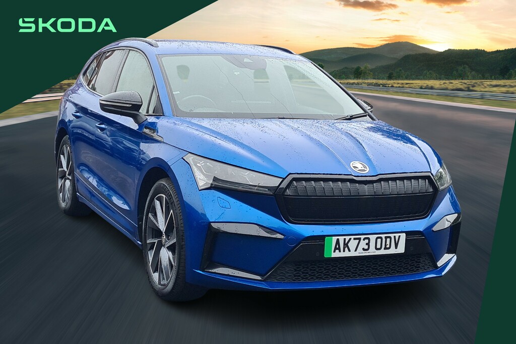 Skoda ENYAQ 150Kw 80 Sportline Plus 82Kwh Blue