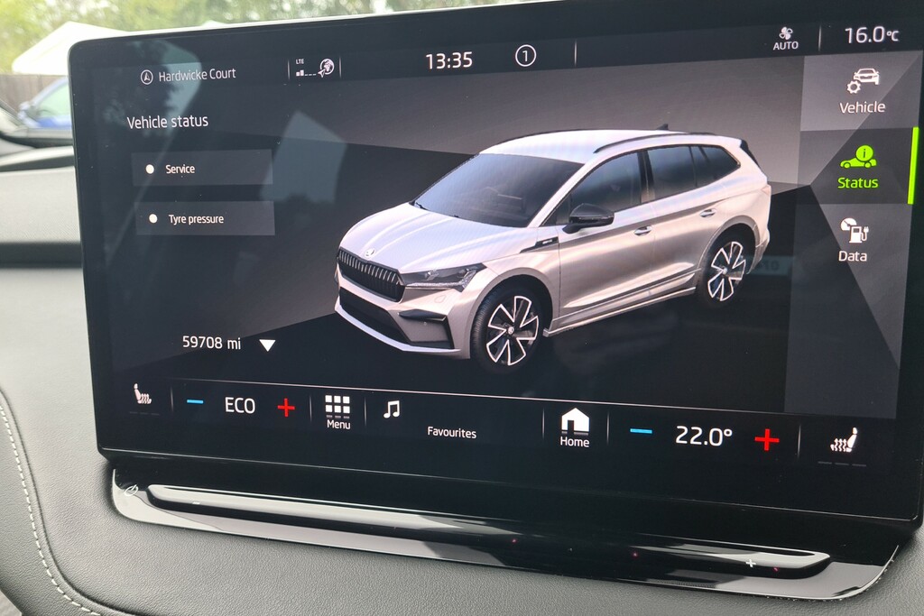 Skoda ENYAQ Coupe Iv Vrs Red #16