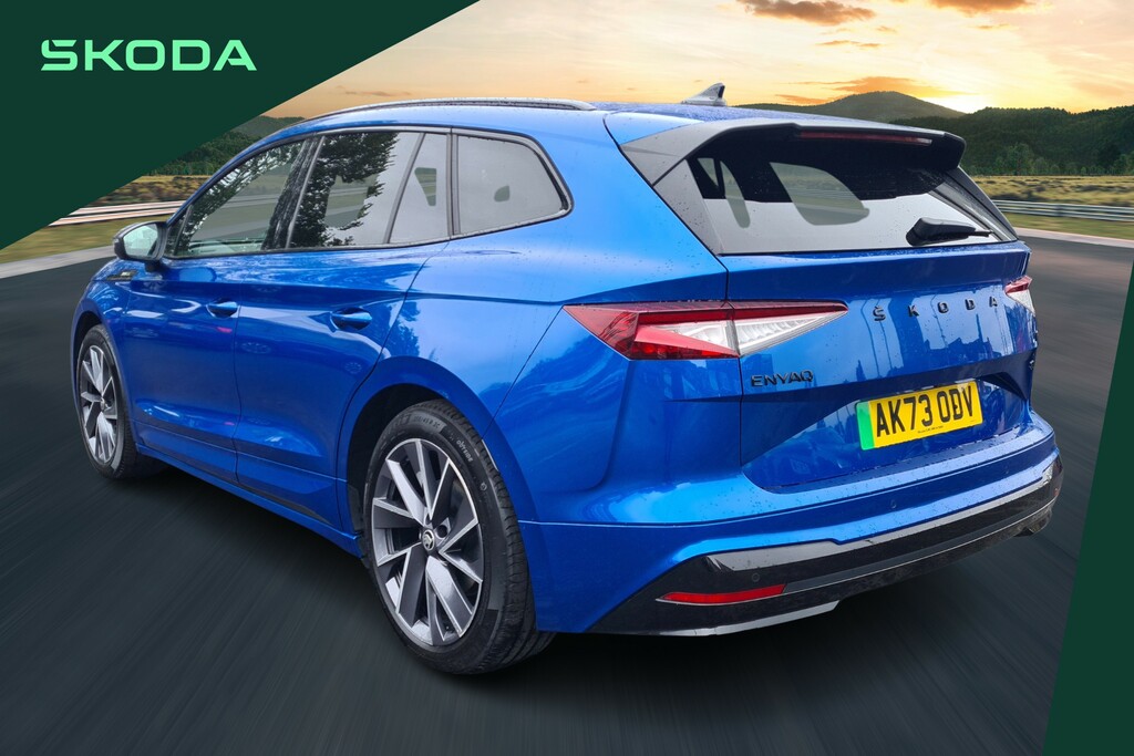 Skoda ENYAQ 150Kw 80 Sportline Plus 82Kwh Blue #3