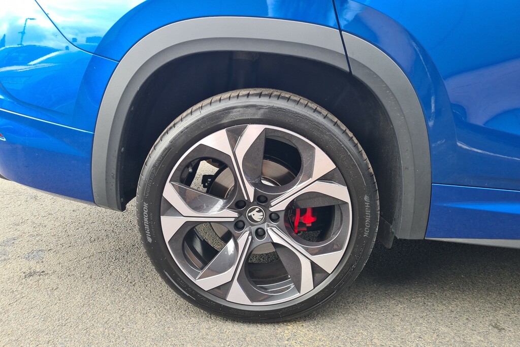 Skoda Kodiaq 2.0 Tsi Vrs 4X4 Dsg 7 Seat Blue #5