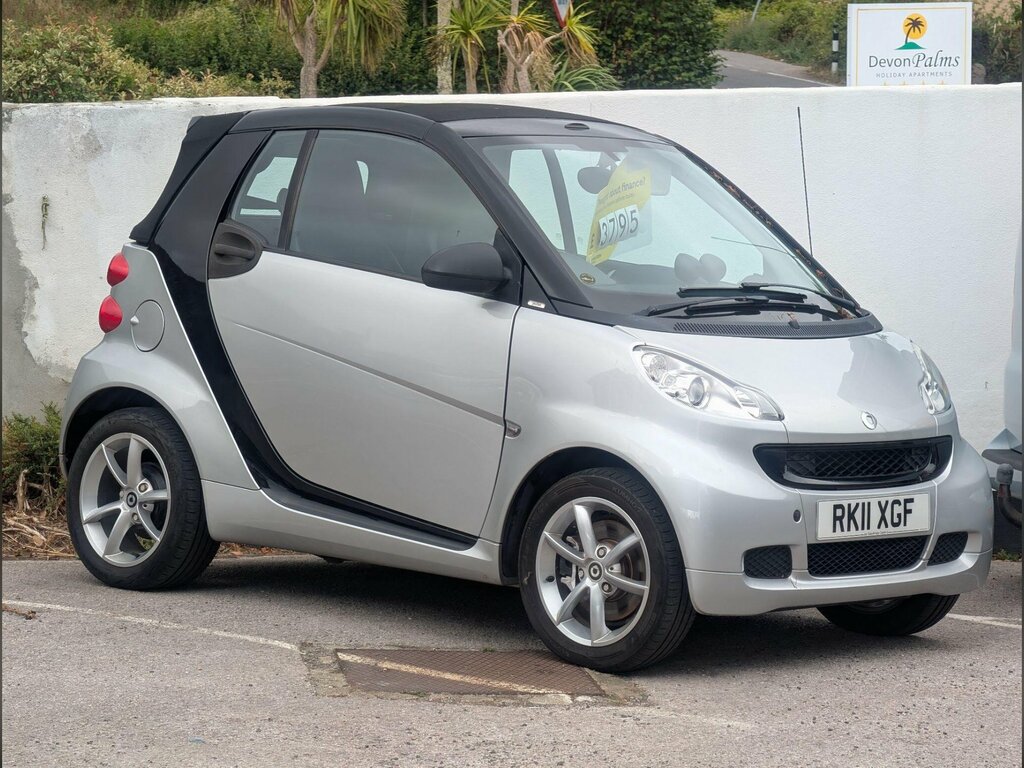 Smart Fortwo Cabrio 0.8 Cdi Pulse Cabriolet Softtouch Euro 5 Silver