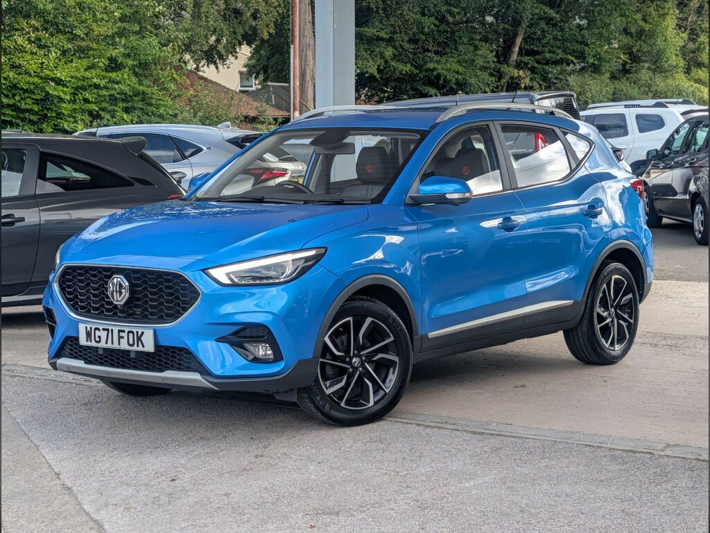 MG ZS 1.5 Vti-tech Exclusive Euro 6 Ss WG71FOK Blue #4