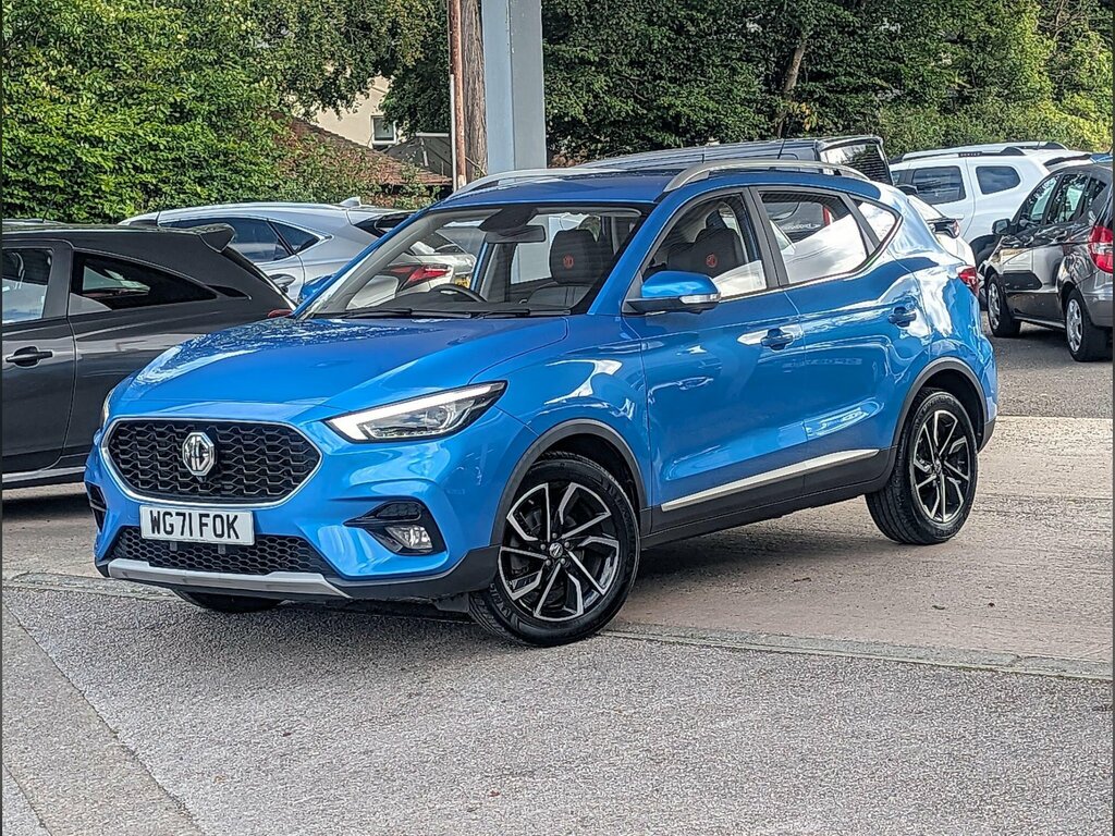 MG ZS 1.5 Vti-tech Exclusive Euro 6 Ss WG71FOK Blue #3