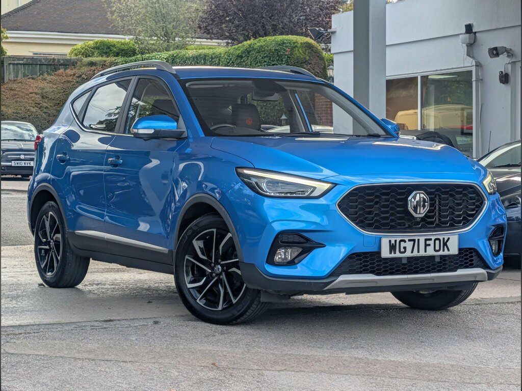 MG ZS 1.5 Vti-tech Exclusive Euro 6 Ss WG71FOK Blue #2
