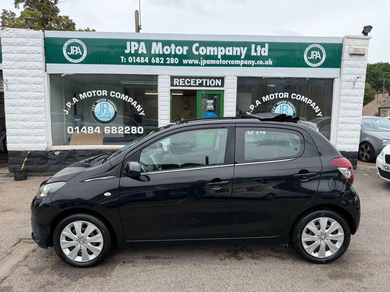 Peugeot 108 1.0-vti-active-top-5dr-petrol-manual-euro-5-euro- Black #2