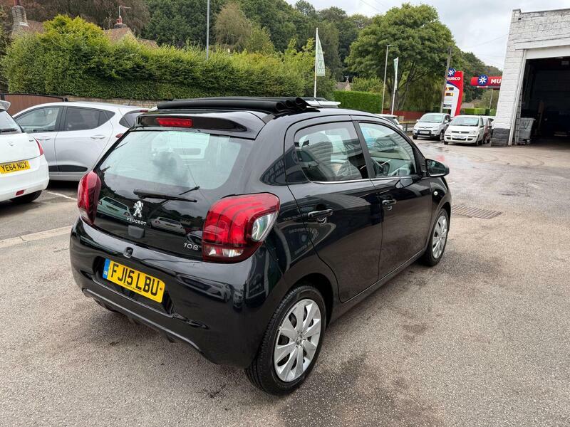 Peugeot 108 1.0-vti-active-top-5dr-petrol-manual-euro-5-euro- Black #5
