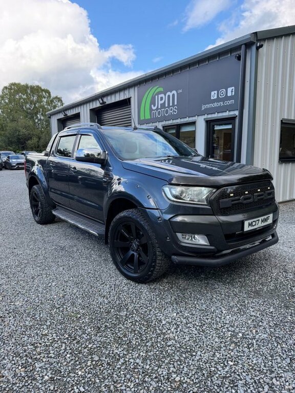 Ford Ranger 2017 3.2 Tdci Wildtrak Pickup Double Cab Diese Grey