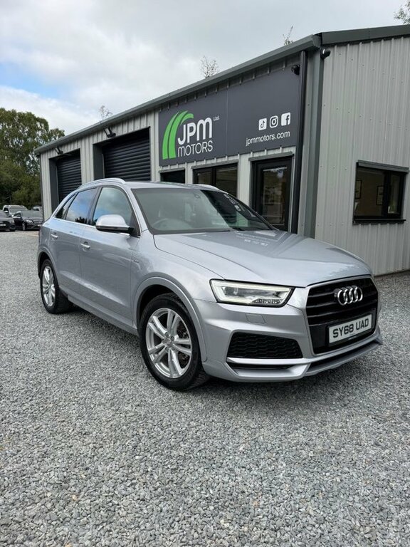 Audi Q3 2018 2.0 Tdi S Line Edition Suv Silver