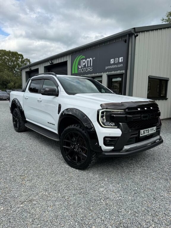 Ford Ranger 2023 2.0 Td Ecoblue Wildtrak Pickup Double Cab White