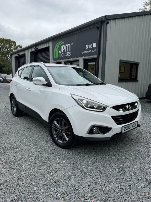Hyundai Ix35 2015 1.7 Crdi Se Suv Euro 5 Ss White