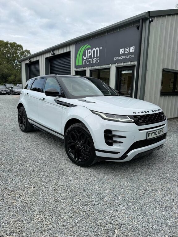 Land Rover Range Rover Evoque 2021 2.0 D180 Mhev R-dynamic Se Suv Aut White