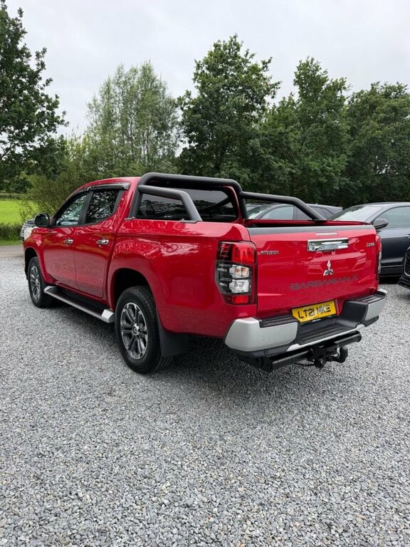 Mitsubishi L200 2021 2.2 Di-d Dc Barbarian X Pickup Double Cab LT21MKE Red #4