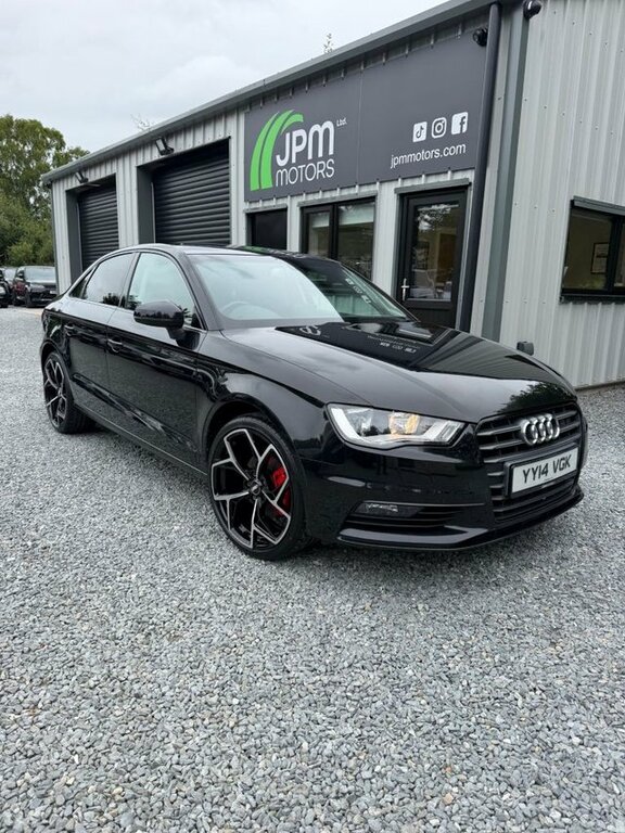 Audi A3 2014 2.0 Tdi Sport Saloon S Tronic Euro Black