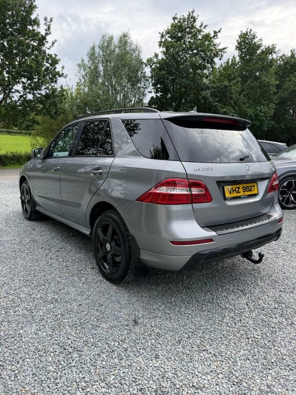 Mercedes-Benz M Class 2014 2.1 Ml250 Bluetec Amg Sport Suv G- Silver #4