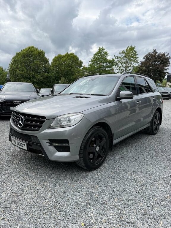 Mercedes-Benz M Class 2014 2.1 Ml250 Bluetec Amg Sport Suv G- Silver #3
