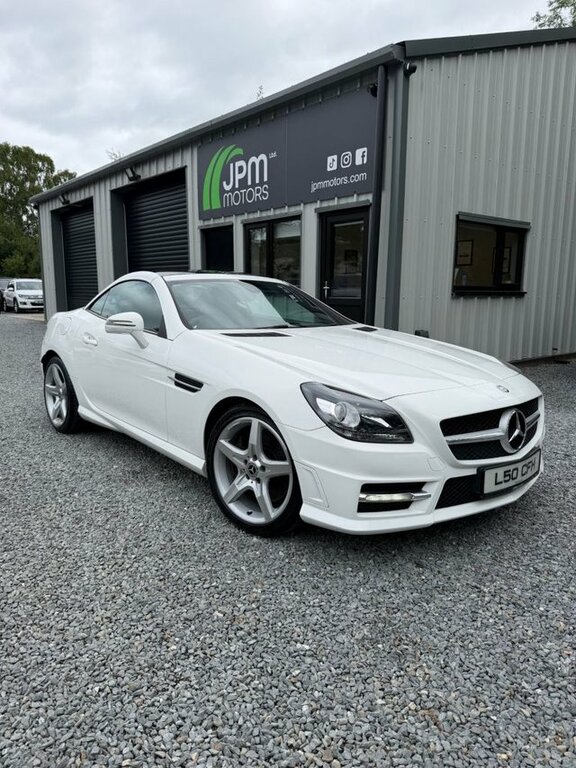 Mercedes-Benz SLK 2013 2.1 Slk250 Cdi Amg Sport Convertible Dies White