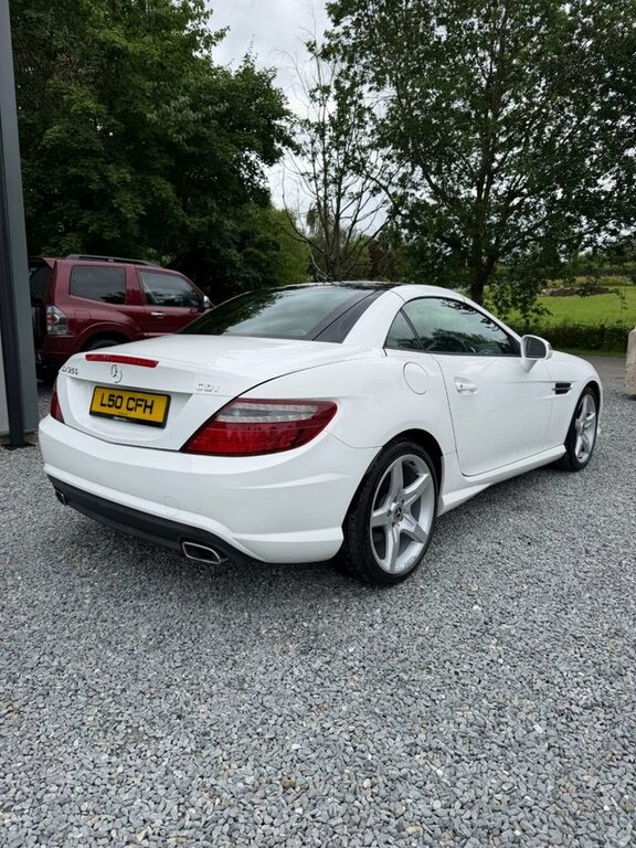 Mercedes-Benz SLK 2013 2.1 Slk250 Cdi Amg Sport Convertible Dies White #2