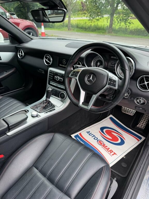 Mercedes-Benz SLK 2013 2.1 Slk250 Cdi Amg Sport Convertible Dies White #5